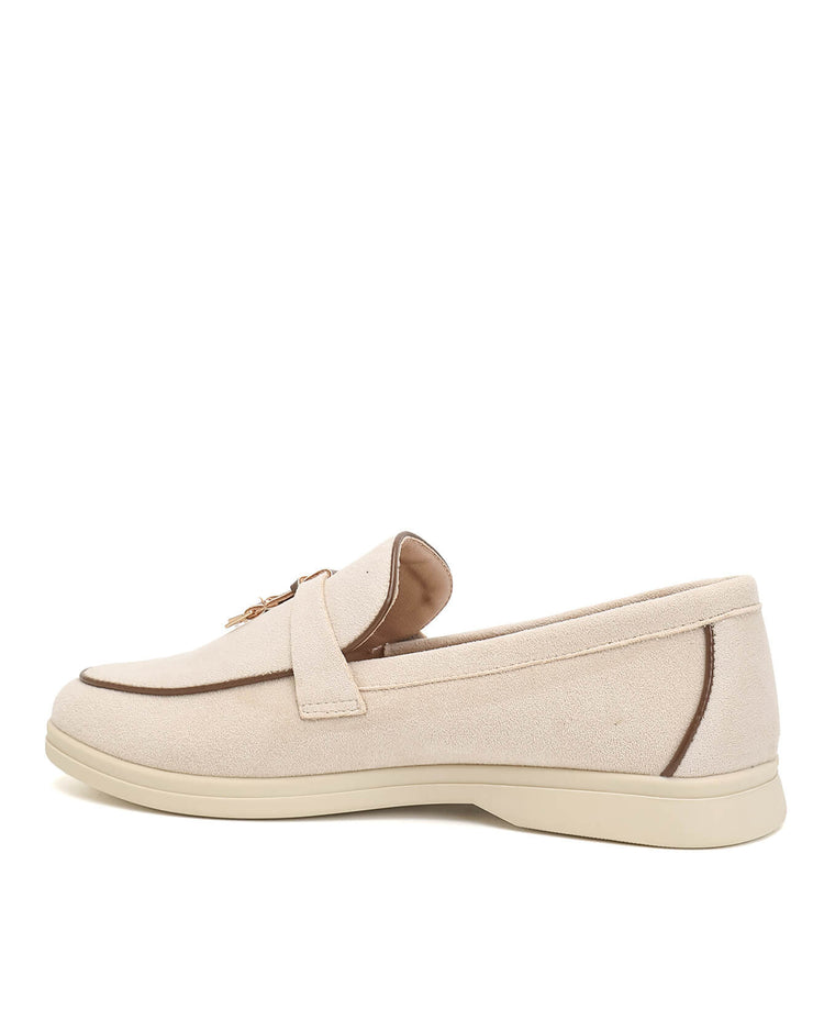 Shanna Beige Loafers
