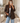 Suedine Blazer in Brown – spiegelselfie