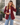 Suedine Blazer in Burgundy – lifestyle