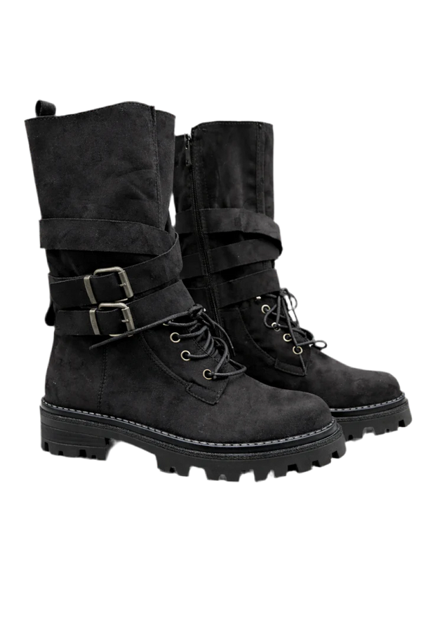 323 Black Boots
