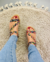 Carina Black Slipper