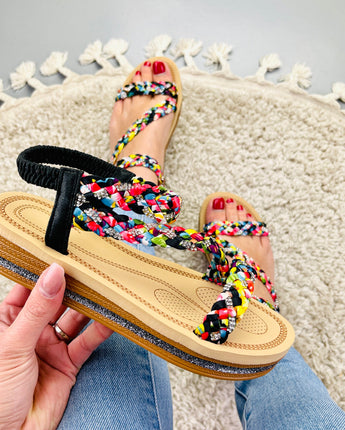 Carina Black Slipper