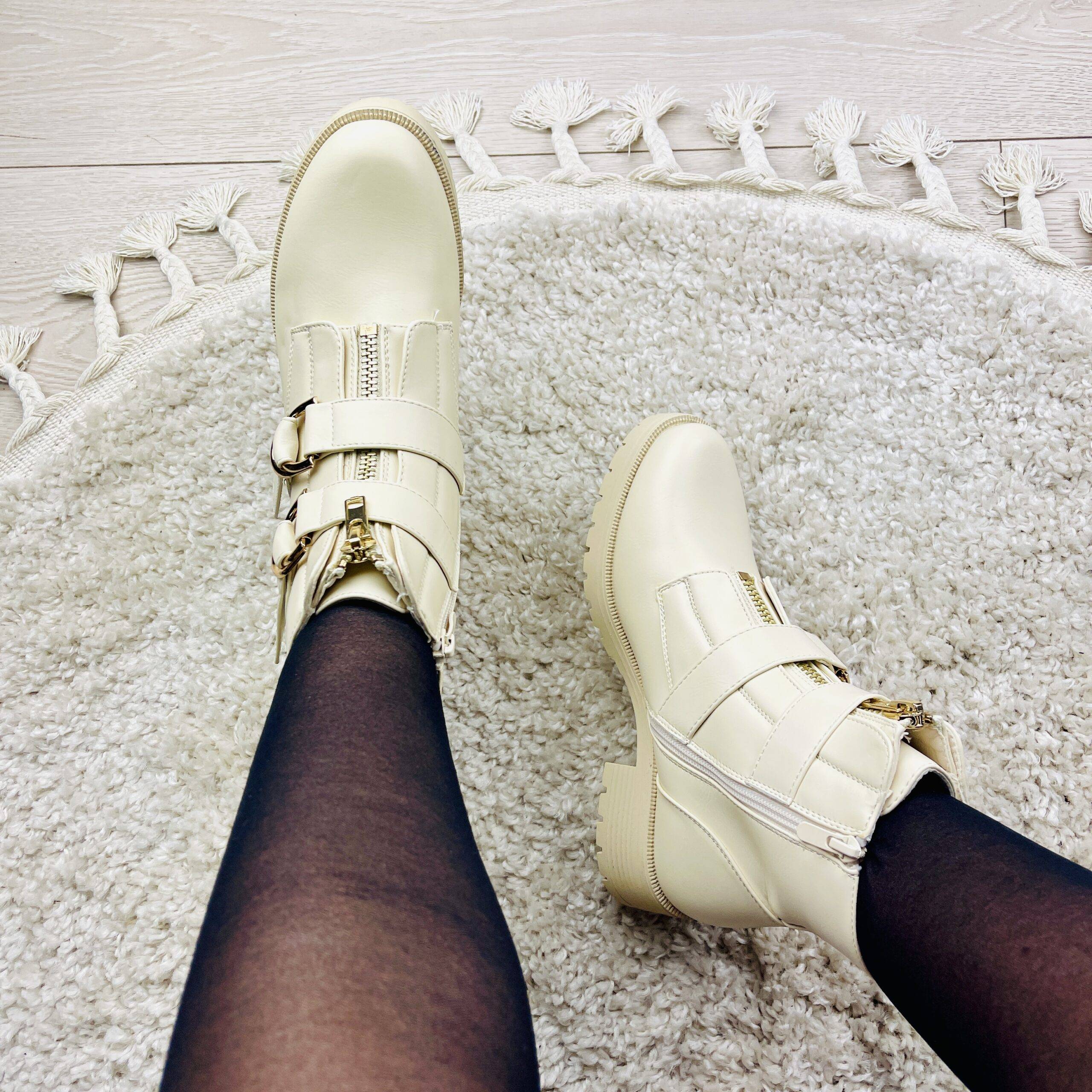 Arya Beige Boots