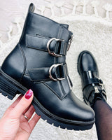 Arya Black Boots