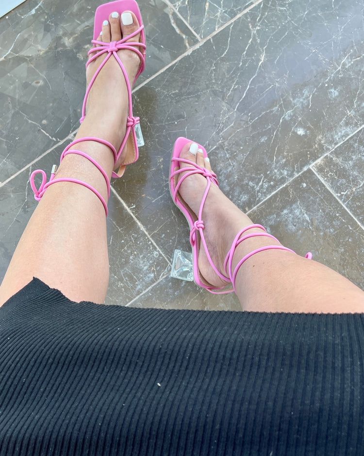 French Fuchsia Heels