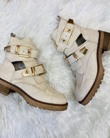 Lidia Beige Boots